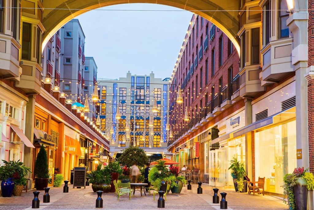 fun things to do in bethesda a picture of bethesda row outdoor shopping center