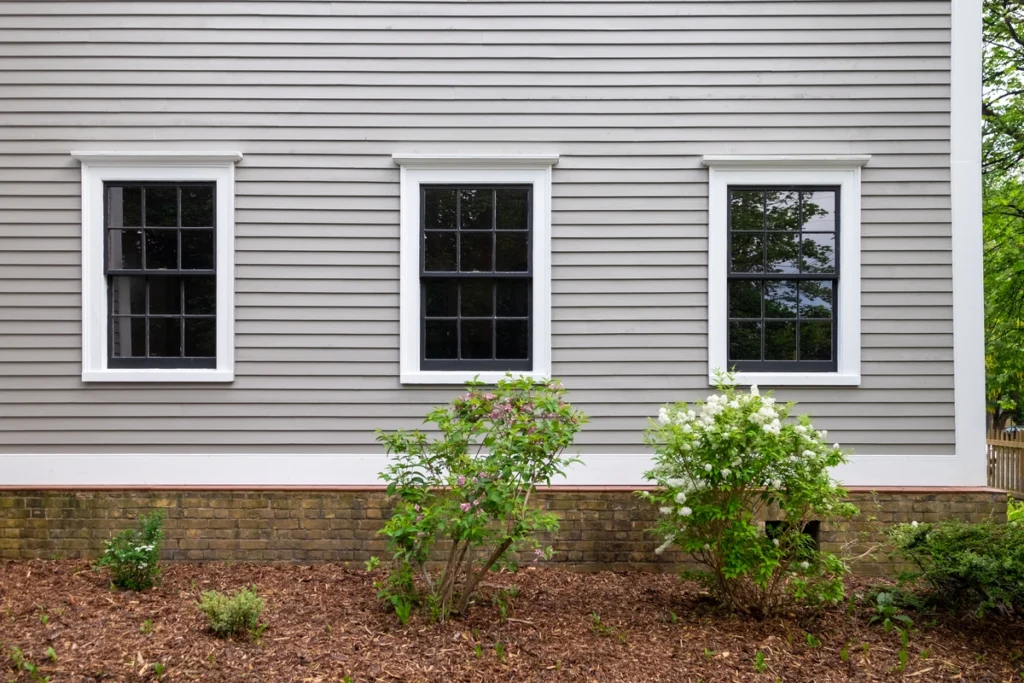 house with three provia windows - provia windows reviews