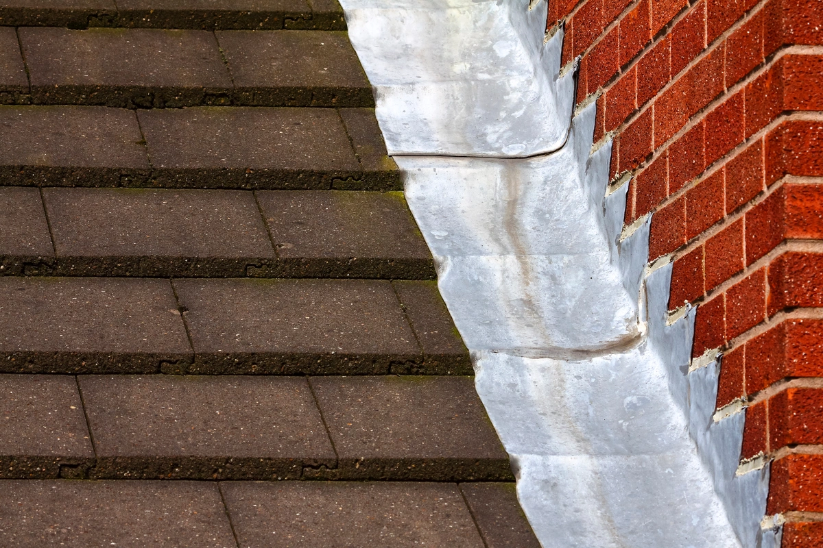roof flashing types-step flashing