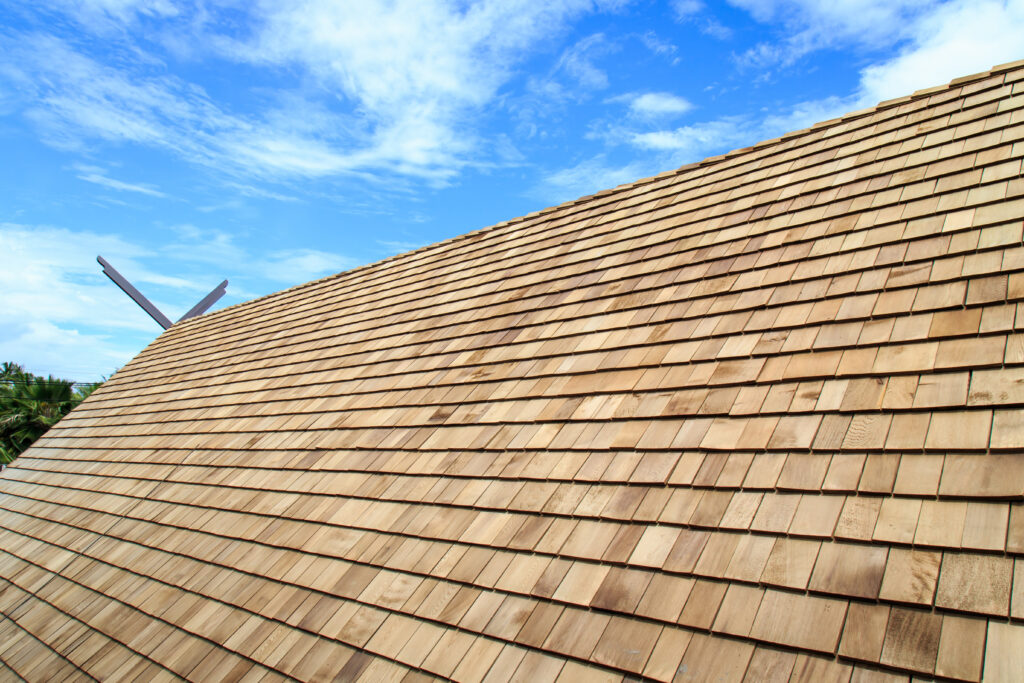 wood shingles