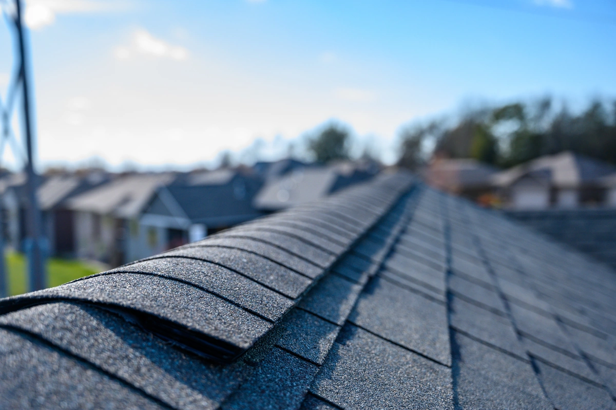 view of ridge cap shingles in Frederick, MD