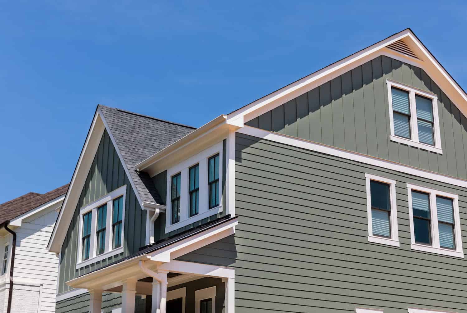 a house with a few windows