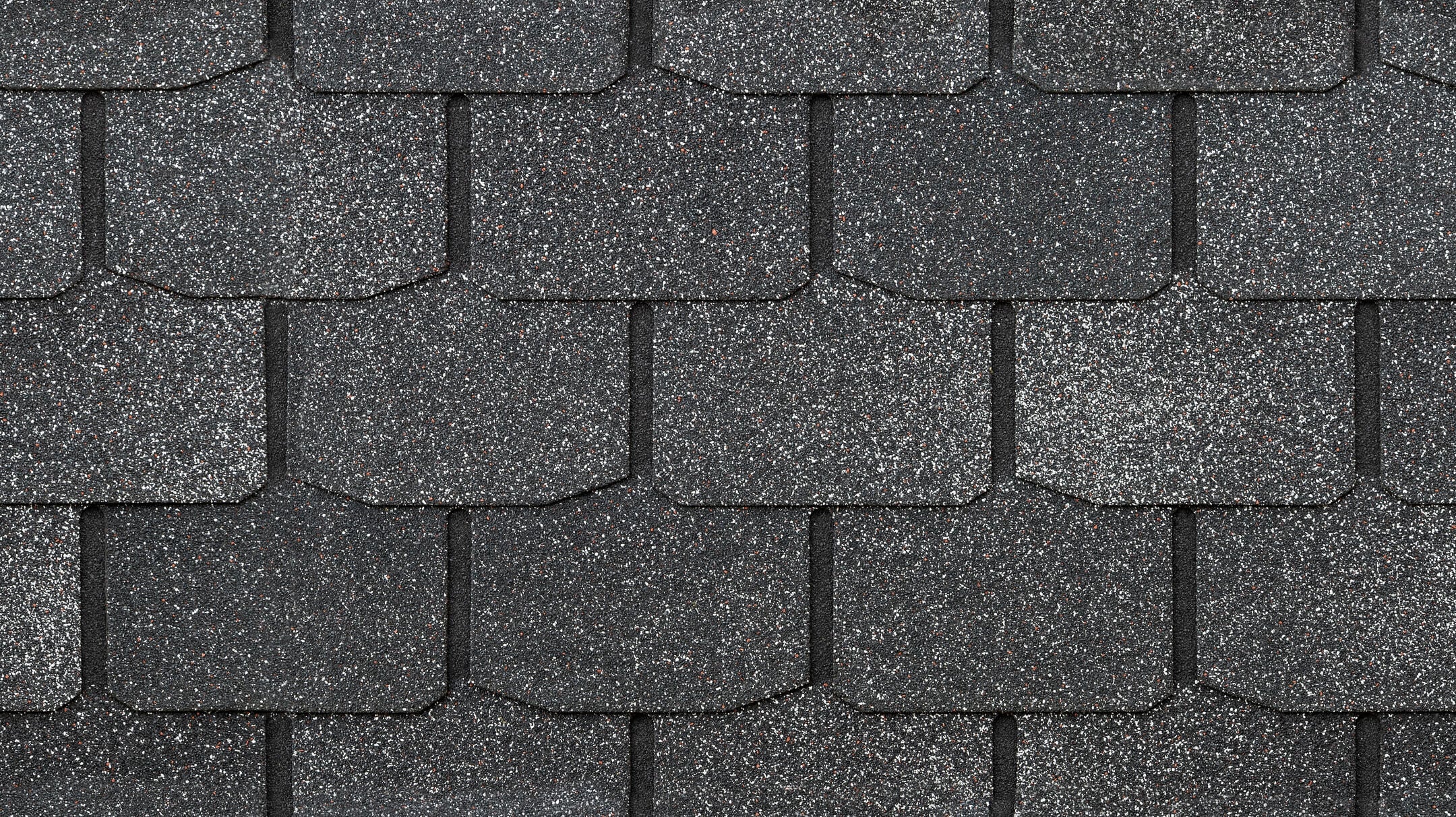luxury asphalt shingles-close up of black luxury shingles