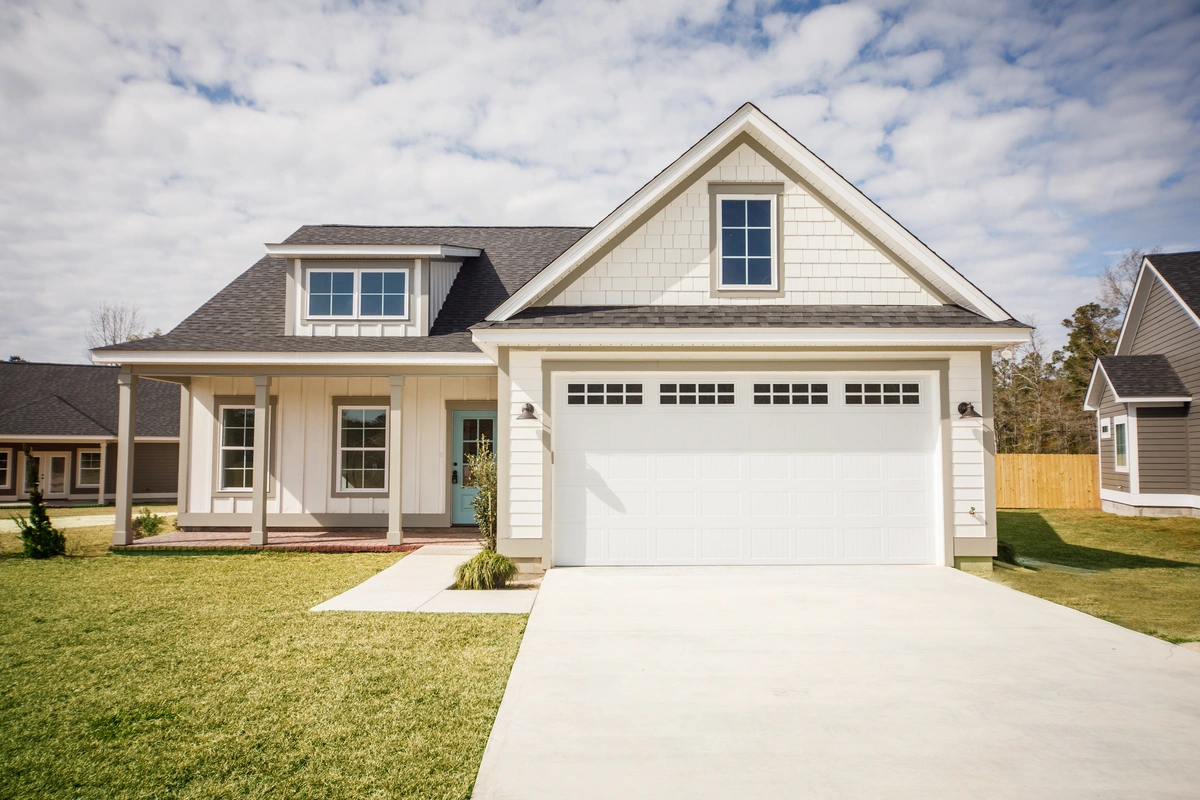 modern suburban house exterior chevy chase