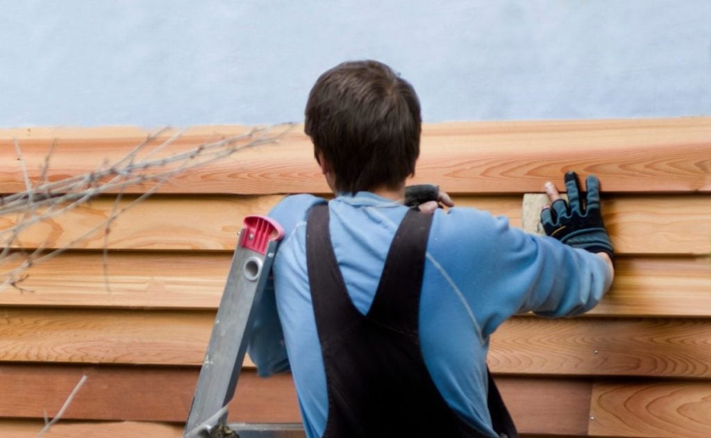 cedar siding boards Applying cedar siding