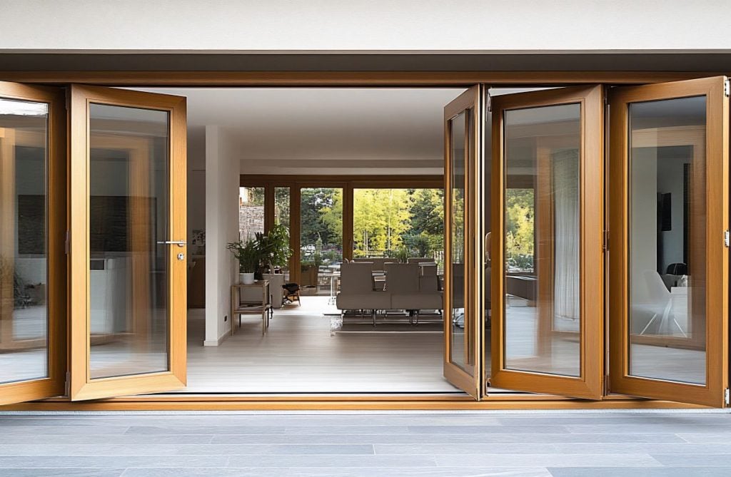 wooden sliding doors