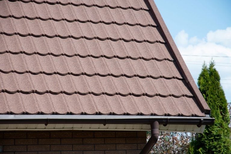 sustainable roofing light brown composite roof