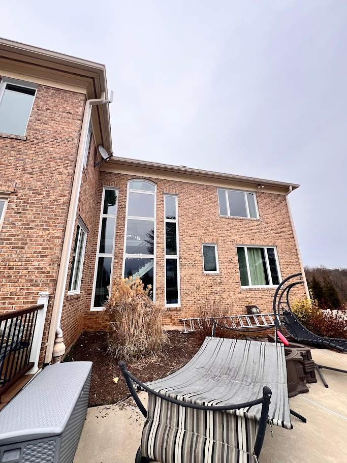 Replacement windows installed on a home in New Market, Maryland